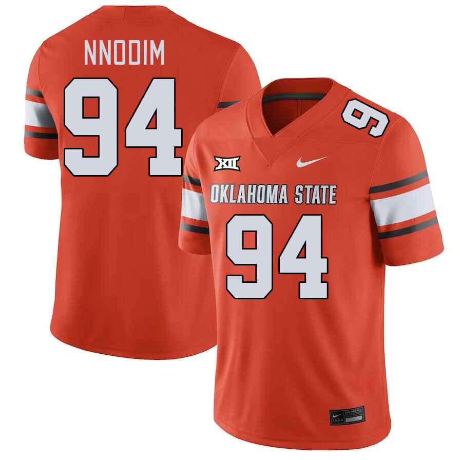 Men #94 Armstrong Nnodim Oklahoma State Cowboys College Football Jerseys Stitched-Orange